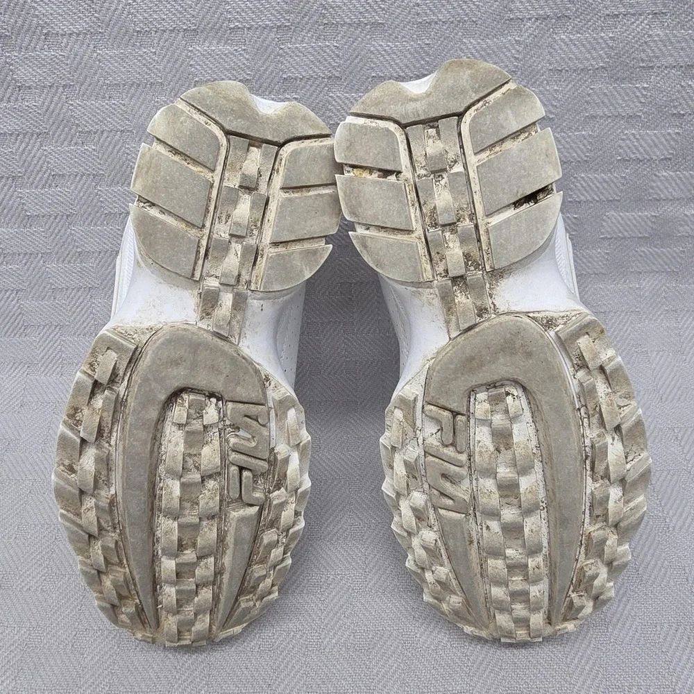 FILA Disruptor II White Women's Size 7 Chunky Platform Sneaker 5FM00002-125
